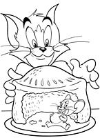 kolorowanki Tom i Jerry malowanki do wydruku numer  1